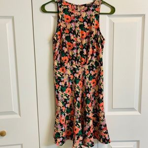 J.Crew floral sleeveless sundress